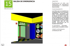 20 Salida de emergencia